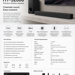 Sony HT-S2000 Premium Wireless Speaker
