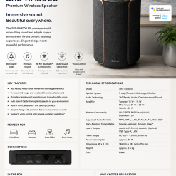 Sony SRS-RA3000 Premium Wireless Speaker