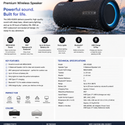 Sony SRS-XG300 Premium Wireless Speaker