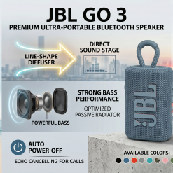 JBL Go 3 Premium Wireless Speaker